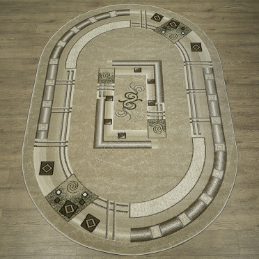 Ковер Круиз ДИЗАЙН 22413 ЦВЕТ 29766 овал