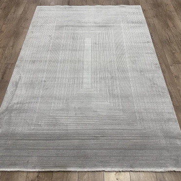 Ковер турецкий FH05B Elite Carpet MOOD (Акрил, Эвкалиптовый шелк, серый)