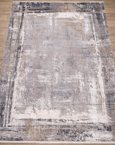 Ковер турецкий M175A Olimpos (Акрил, Эвкалиптовый шелк, серый)