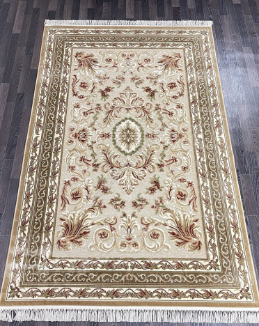 Ковер бельгийский 5052498550 KUNDUZ (Вискоза, бежевый)