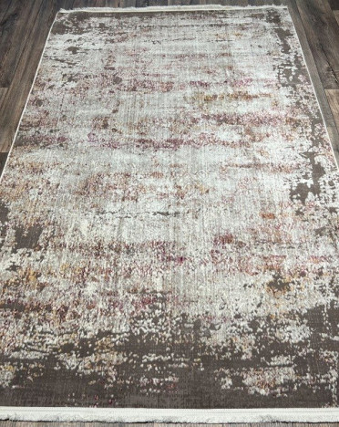 Турецкий ковер Empera Hali Lotus 9148C (Акрил, серый)