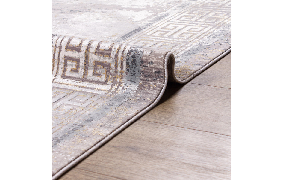 КОВРЫ ДИЗАЙН M220A ЦВЕТ C_GRAY / ANTHRACITE овал