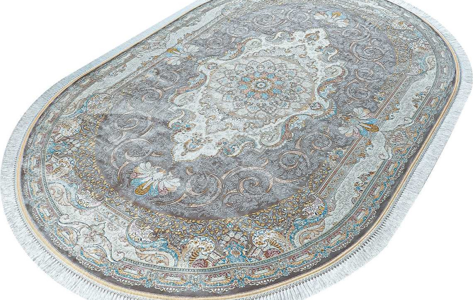 Ковер G144 OVAL MELANJ / P Mashad 1500