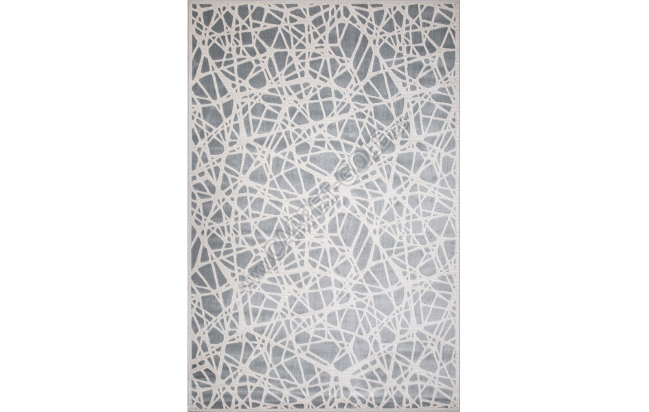 Российский ковер D967 - BLUE-CREAM - Прямоугольник - коллекция MIRANDA