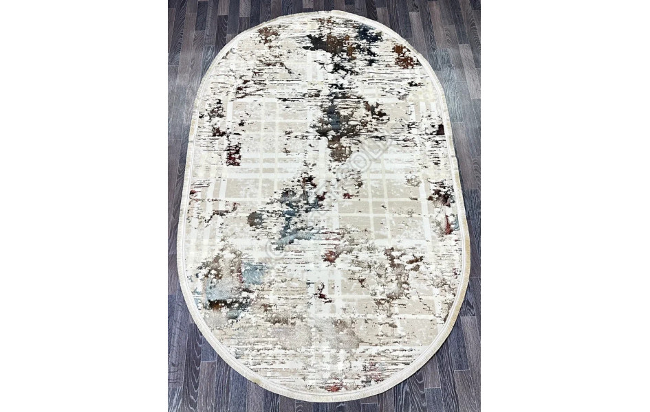 Ковер FESTIVAL L145A_VISON овальный (Турция)