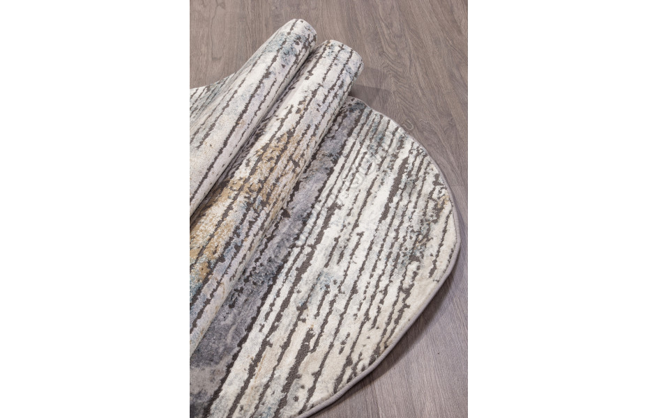 Ковер D870 - BEIGE 2 - Овал - коллекция SERENITY