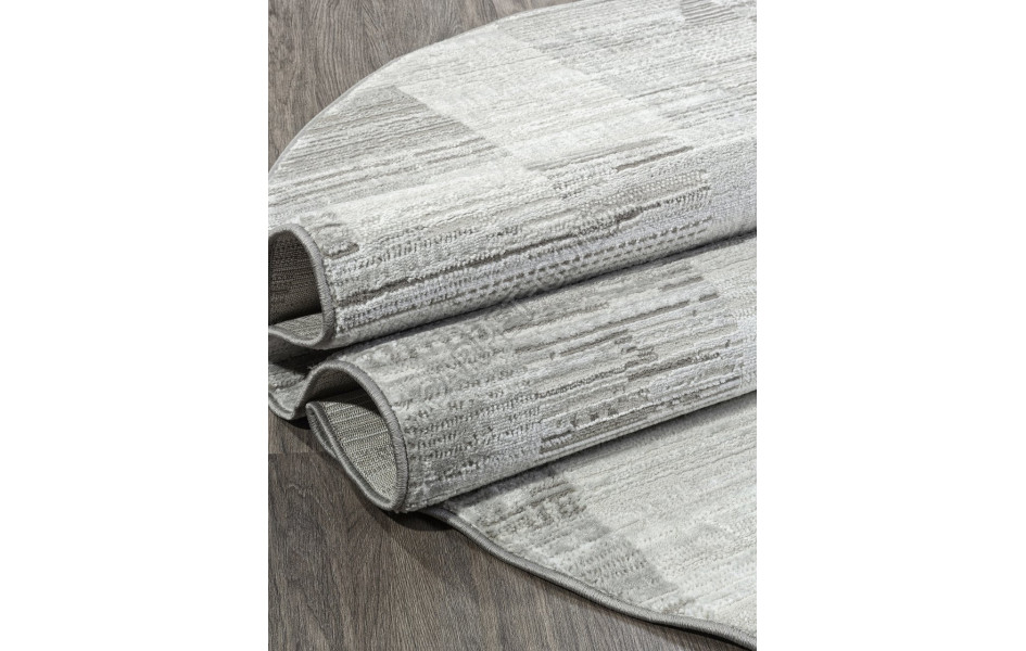 Ковер F190 - CREAM-GRAY - Овал - коллекция SIRIUS