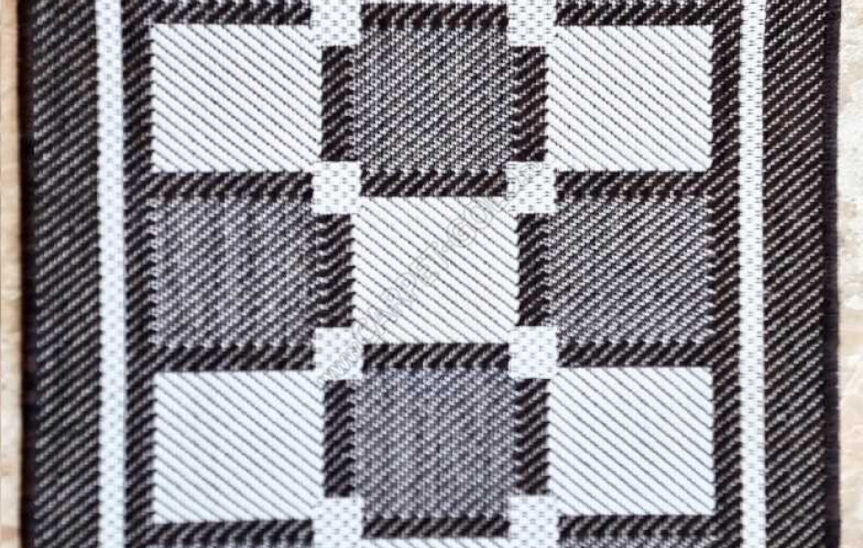 Безворсовый ковер SZ2654A1O OVAL 11 Циновка Тпе
