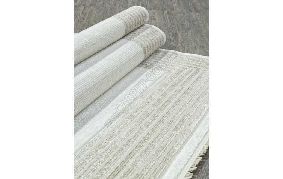 Ковер 26428A - CREAM / CREAM - Прямоугольник - коллекция RUBI