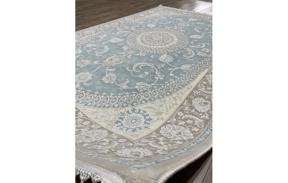 Турецкий ковер Istinia 2963M B.BLUE/B.L.BROWN