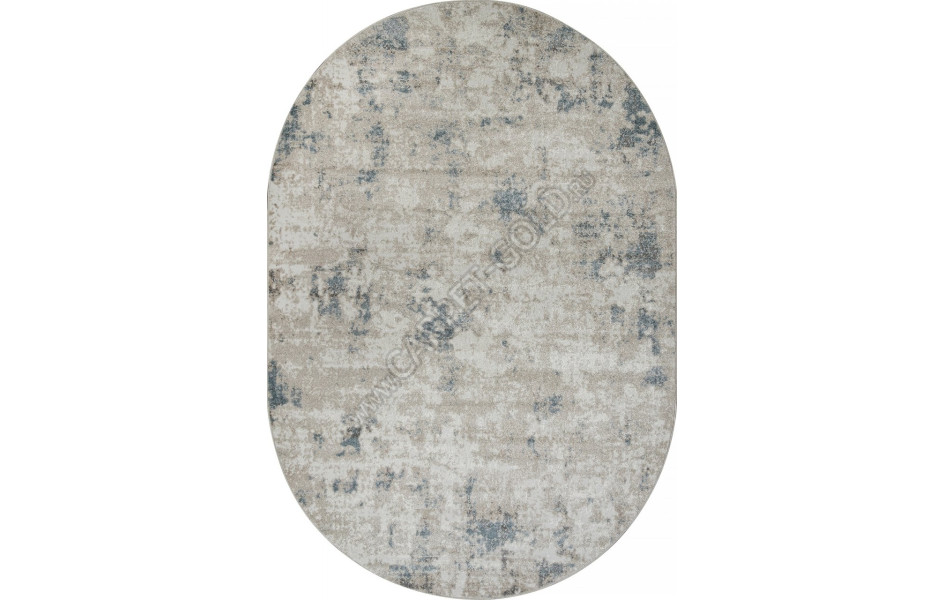 Ковер F232 - BEIGE-BLUE - Овал - коллекция NATUREL