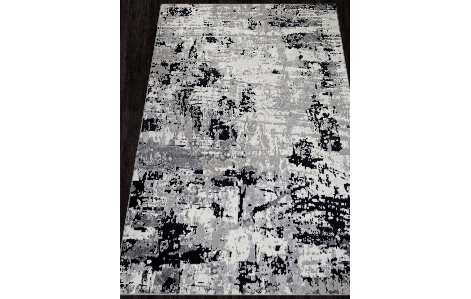 Ковер F284 - DARK GRAY - Прямоугольник - коллекция PALERMO