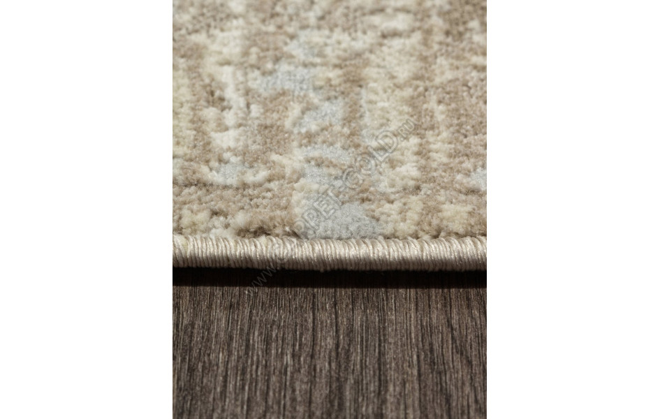 Ковер F446AD - BROWN / BEIGE - Овал - коллекция AFINA