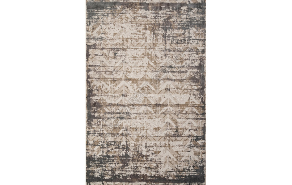 Ковер M035A - BONE / GRAY - Прямоугольник - коллекция SIESTA