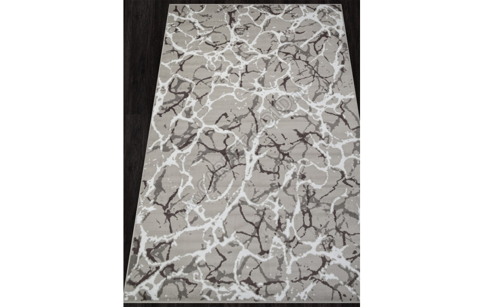 Ковер F389 - GRAY - Прямоугольник - коллекция SILVER
