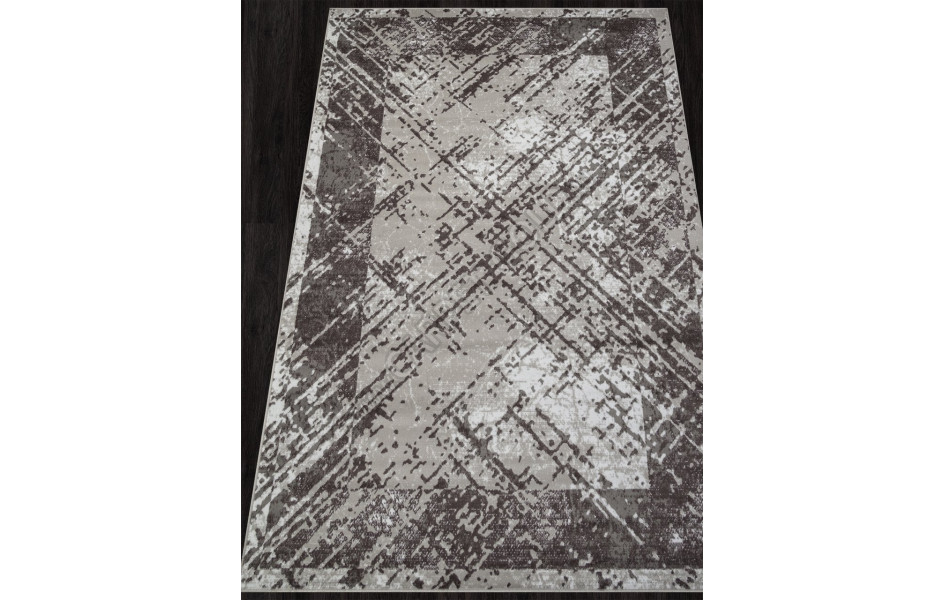 Ковер F391 - GRAY - Прямоугольник - коллекция SILVER