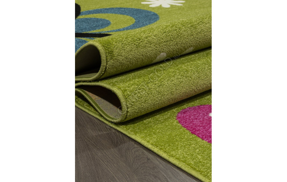 Ковер 0772 - GREEN - Прямоугольник - коллекция ORION