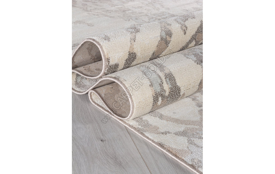 Ковер MP02 - BEIGE-BLUE - Прямоугольник - коллекция IRIS