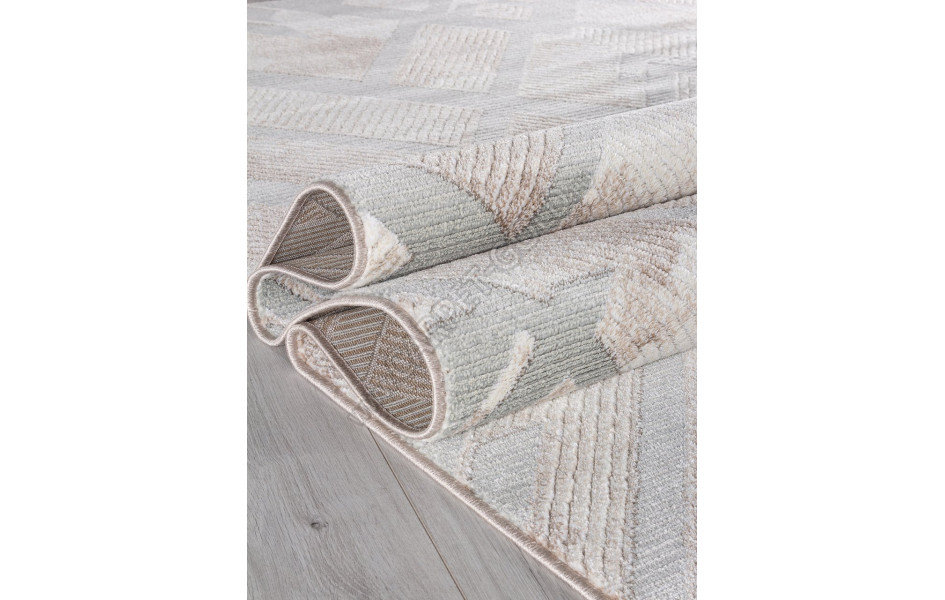 Ковер MP16 - BEIGE - Прямоугольник - коллекция IRIS