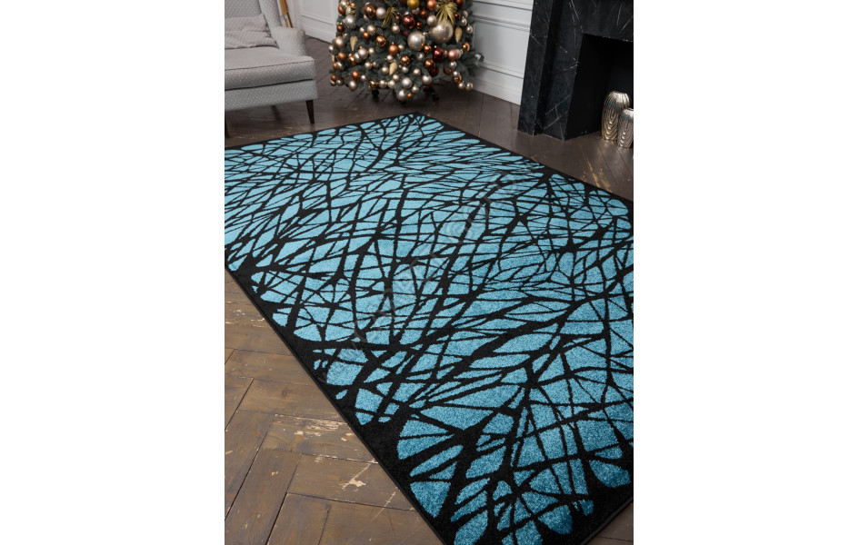 Ковер AC28 - BLUE - Прямоугольник - коллекция ORION