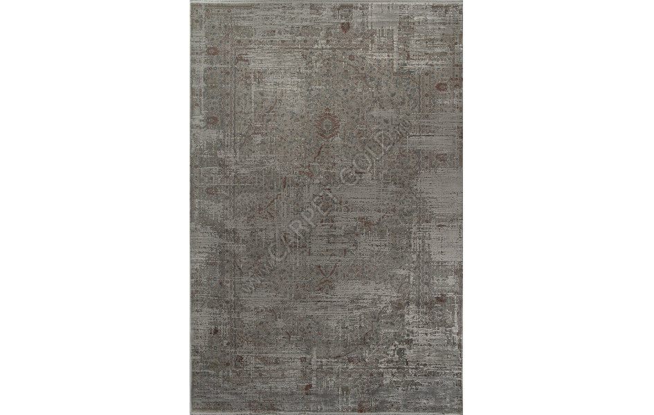 Ковер B860G2 - CREAM / L.GREY - Прямоугольник - коллекция ROYAL