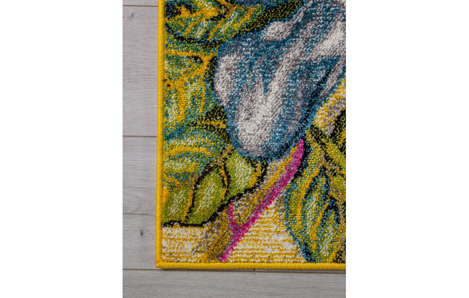 Ковер комнатный на пол AC44 YELLOW