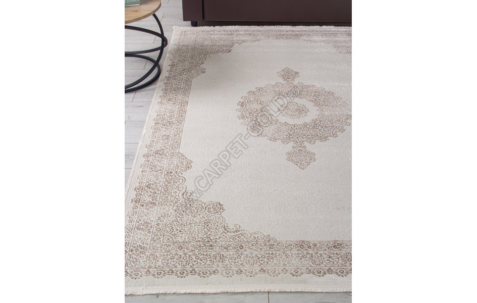 Ковер OC105A - CREAM / CREAM - Прямоугольник - коллекция OASIS