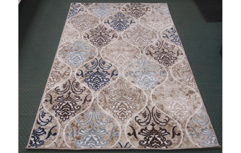 Российский ковер Valencia Delux D310 - CREAM-BROWN